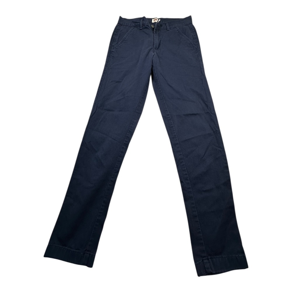 LEVIS 505 Womens 25 Black Cotton Blend Straight Leg‎ Utility Pants